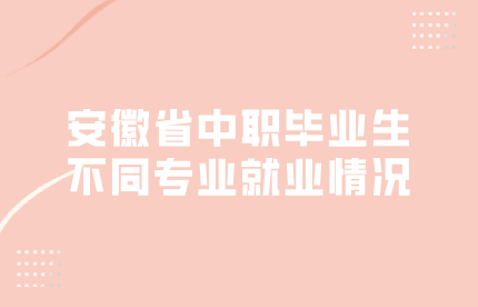 安徽省中職畢業(yè)生