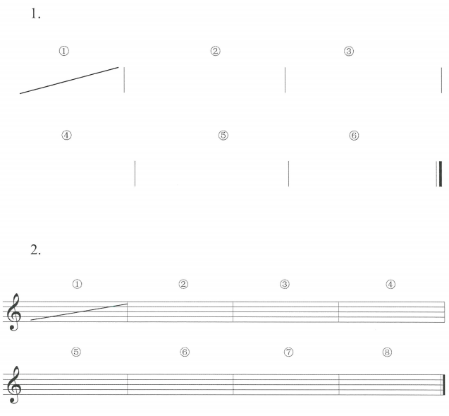 非選擇題答題卡式樣